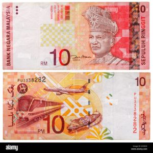 RM10 MALAYSIAN RINGGIT
