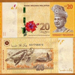 RM20 MALAYSIAN RINGGIT
