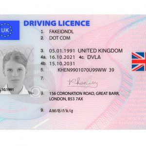 UK Drivers License